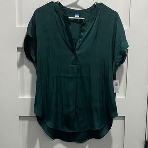 Old Navy Emerald Green Women's Top